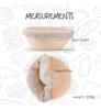 Bread Proofing Basket Set Sourdough Bread Making Supplies Baking Fermentation Basket Rattan Basket Gift Set (9 Inch, Round)