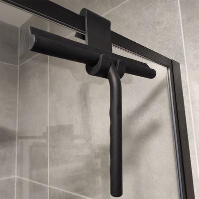1PC Duschabzieher Glasreinigungsschaber Waschwischer Aufhänger Boden Fensterreinigung Haushaltswasser Wandbehang Spiegel mit Griff