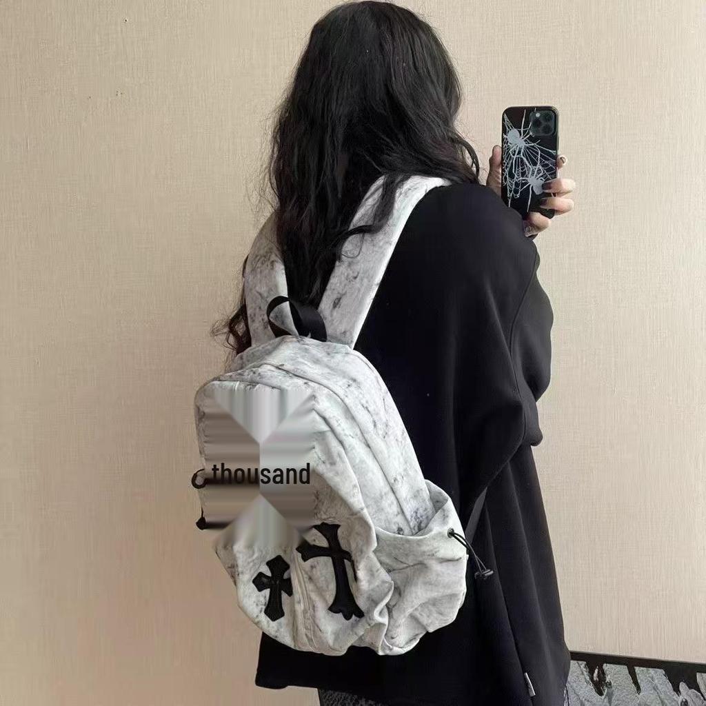 Retro Tie-Dye Backpack for Students and Travelers