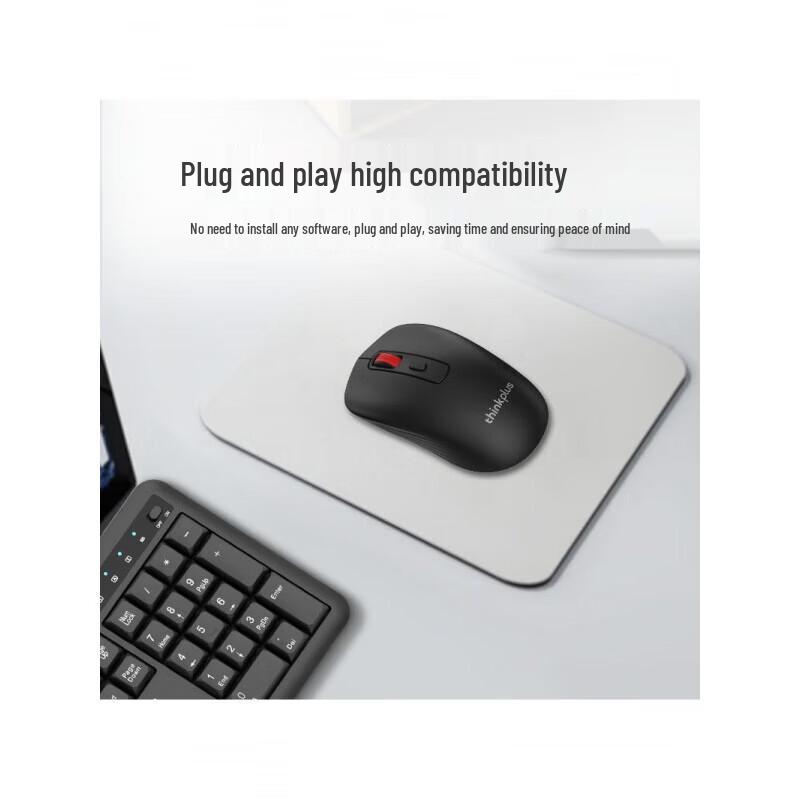 Lenovo Thinkplus KM125 Pro Wireless Keyboard and Mouse Set