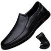 Leder Freizeitschuhe Leder Herren atmungsaktiv weichsohlig weiches Leder Beanie Schuhe Herren Slipper Herren Schuhe mit einem Pedal