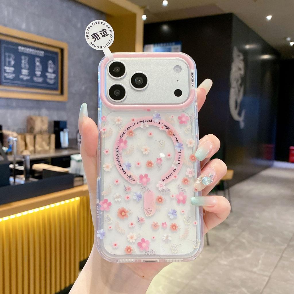 iPhone11Pro Colorful Glitter Magnetic Phone Case Cute Animal Apple 11 Puppy Protective Case