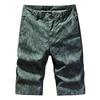 Men 'S Summer Shorts Pant Loose Print Beach Pants Straight Loose Five -Point Pants