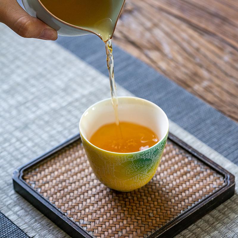 Ceramic Tea Cup Ceramic Master Cup Single Cup Home Office Tea Cup Drinking Cup Kung Fu Tea Set