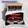 3PC Custom Name Car Art Bedding,soft and breathable,2D Flat Print,room decor.,Poster Three-piece set,Soccer Three-piece set,Art,Poster,Soccer