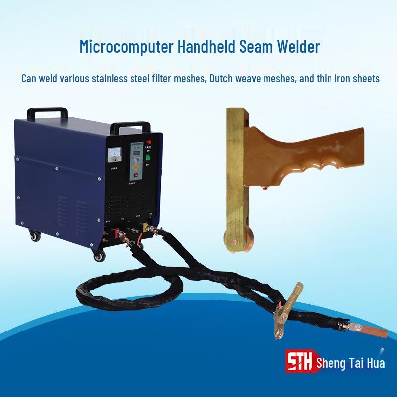 Compact Handheld Dual Electrode Spot Welder for Metal Repair