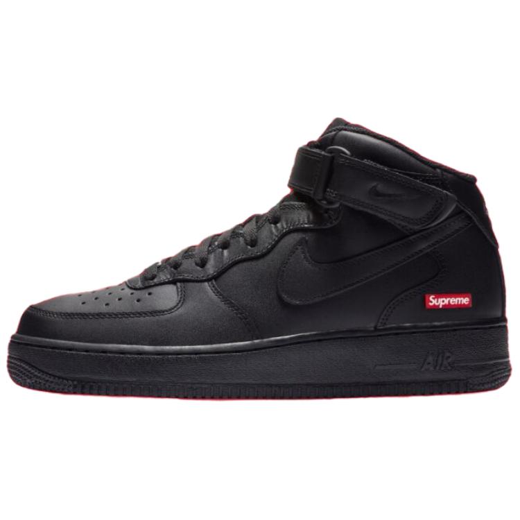 Nike Air Force 1 Mid Supreme Black Sneakers FZ8784-001