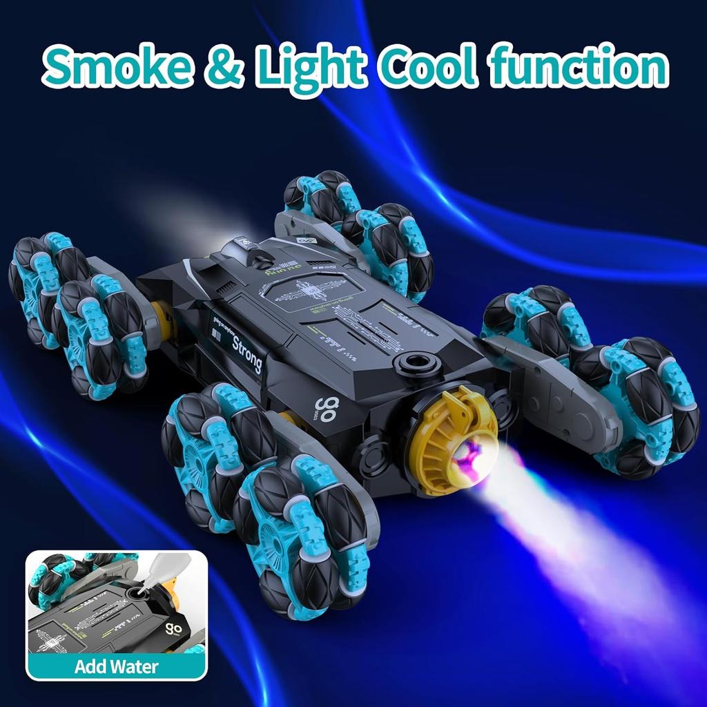 8WD Gesture Sensing RC Stunt Cars - Toys Gifts for Kids 8 9 10 11 12 Year Old Boys Girls,2.4Ghz Remote Control Cars,Transform Drift Off Road Vehicle