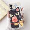 Cartoon Fashion Back Cover For Infinix Note 12 Pro 5G Phone Case Infinix X671B Soft Silicone Dragon Astronaut Black Cat Funda