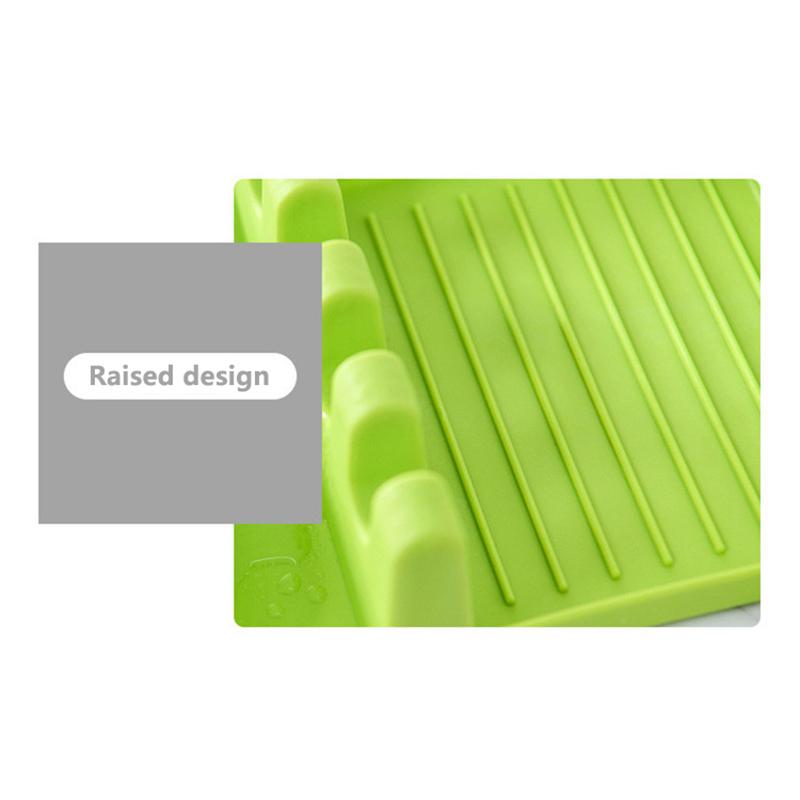 Kitchen Spoon Holders Pot Lid Rack Pot Lid Cooking Tool Tableware Storage Rack Spoon Chopsticks Holder Spatula Drain Rack Gadget