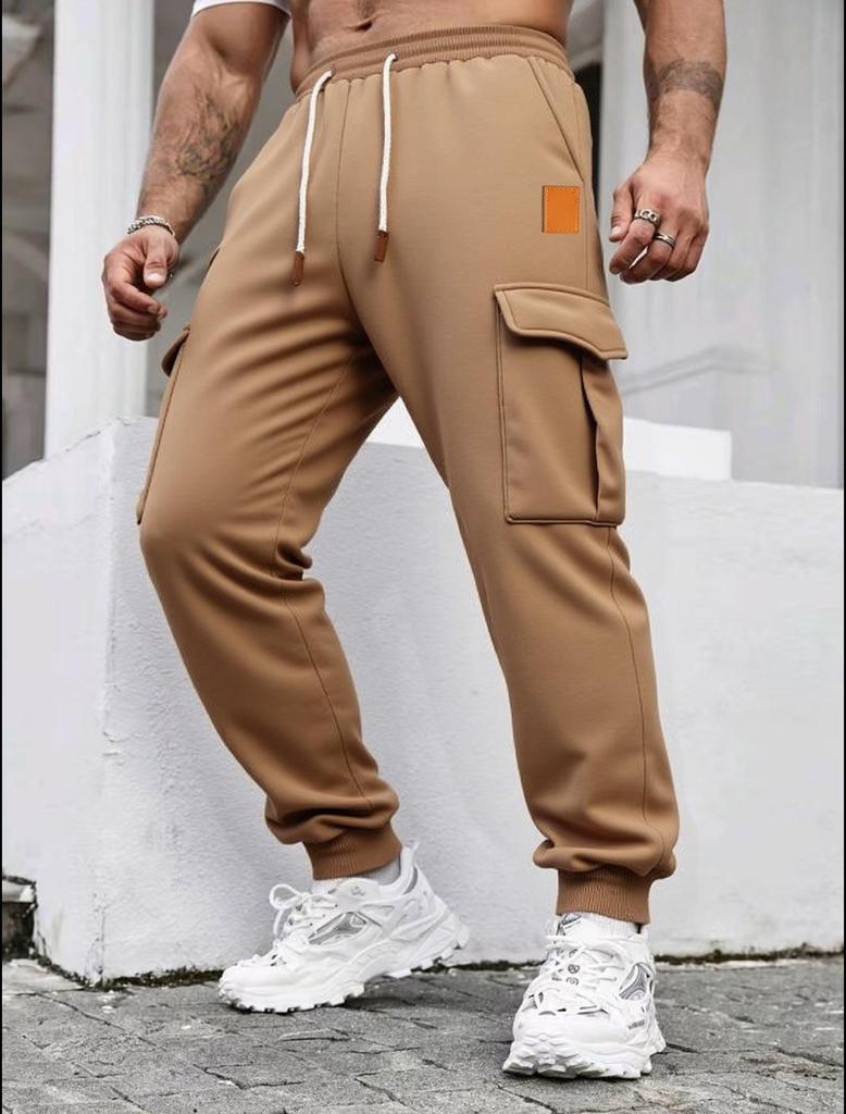 Men's Autumn-Winter Sports Casual Cargo Sweatpants