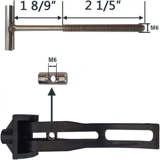 

Universal Replacement Parts for Hard Tri-Fold Tonneau Cover Pickup Truck Cargo Cover Fixing Kit