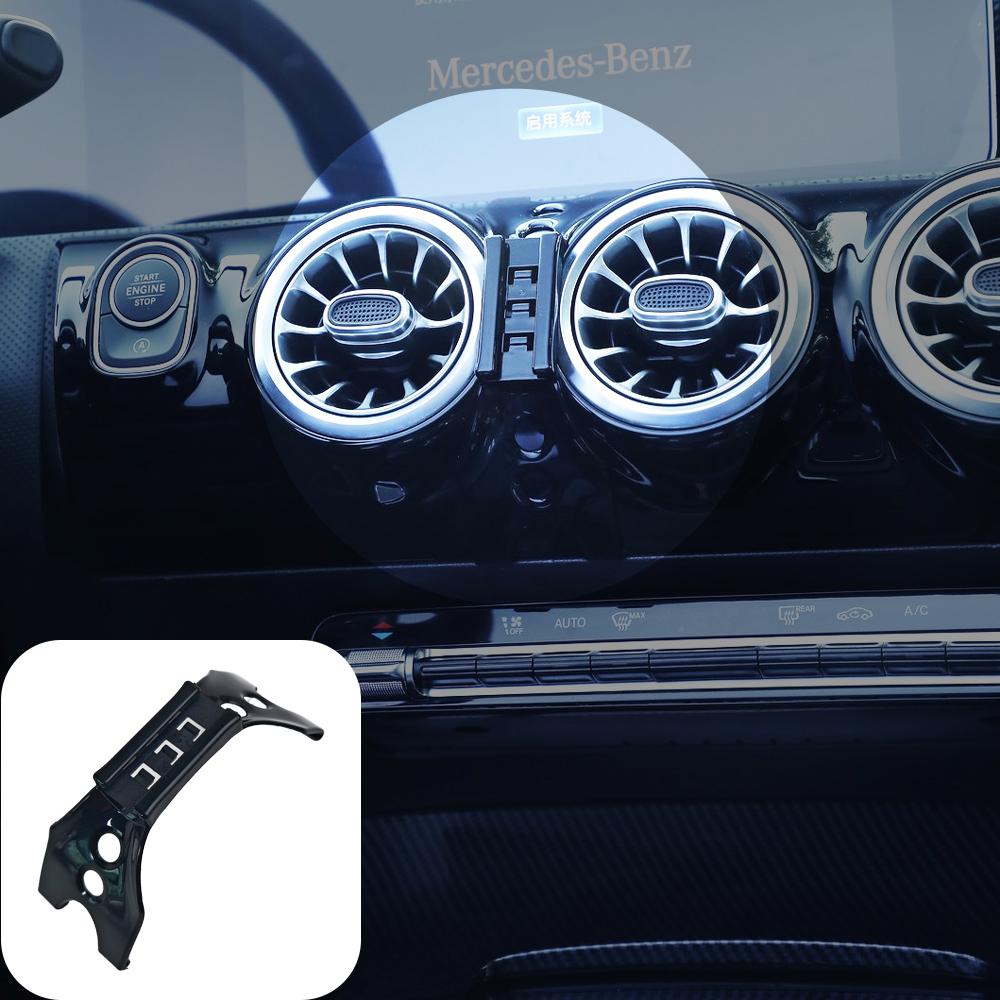 2025 Hot Racing Grills Car Phone Holder For Mercedes Benz A Class A200 180 W177 2019-2024 Mobile Phone Mounts Car Wireless Charg