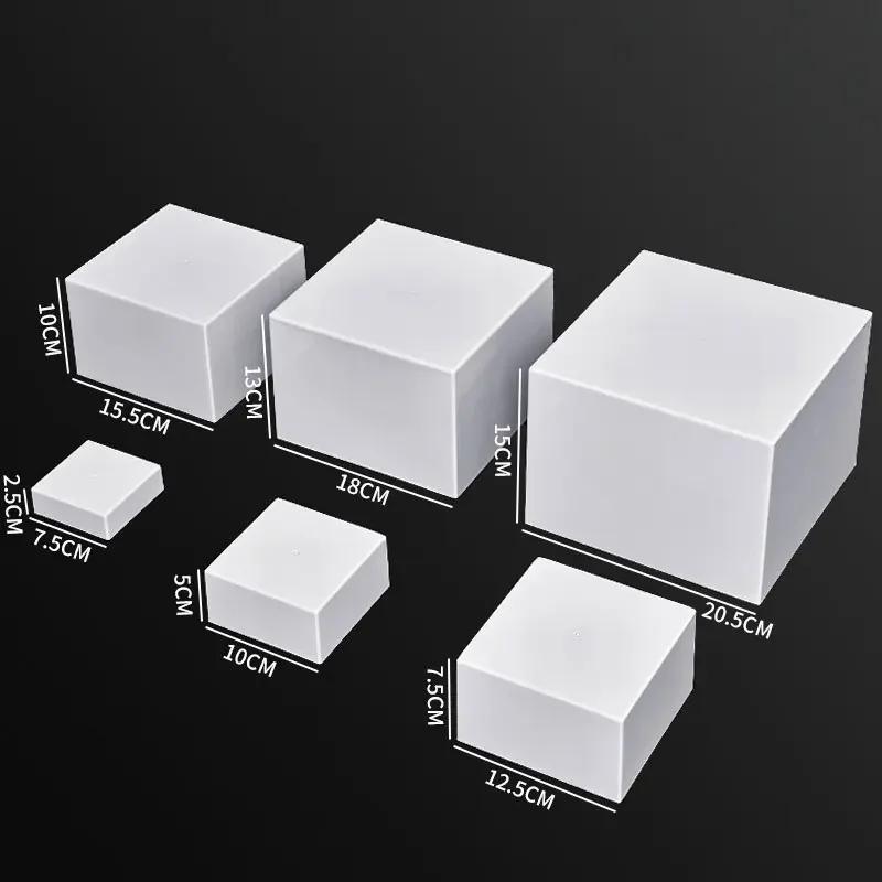 6Pcs Acrylic Buffet Riser Food Display