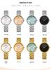OFNS Women's Ultra-Thin Fashion Quartz Watch: Simple, Trendy, Casual, and Waterproof Design Without Hour Markers