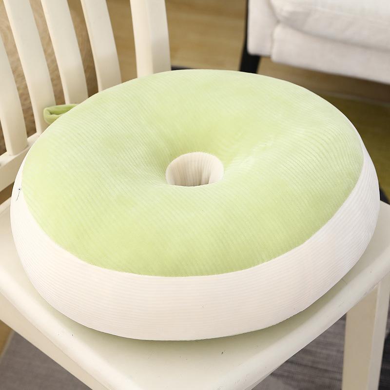 

Girly Heart Macaron Round Cushion Fart Cushion Bedroom Bay Window Cushion Office Sitting Chair Cushion Sofa Cushion 40cm（0.55kg） зелений