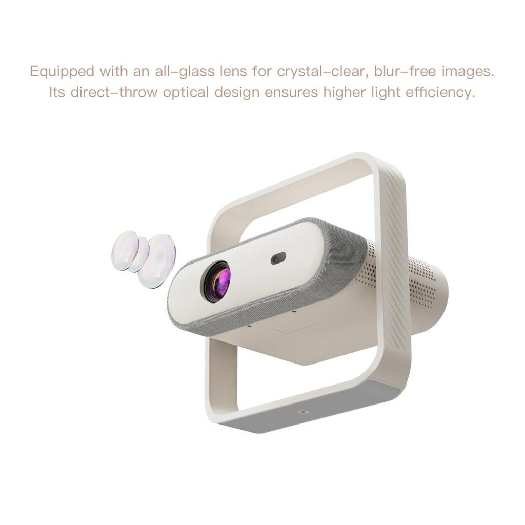 Vivicine New Free-style Android 11 Portable 1920x1080p Full HD Support 4K Home Theater Video Projector,Auto focus,Auto Keystone