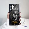Rap Singer Tupac Shakur Phone Case For Samsung Galaxy S26 S25 S24 S23 S22 S21 S20 FE Edge Pro Plus Ultra PC+TPU Cover