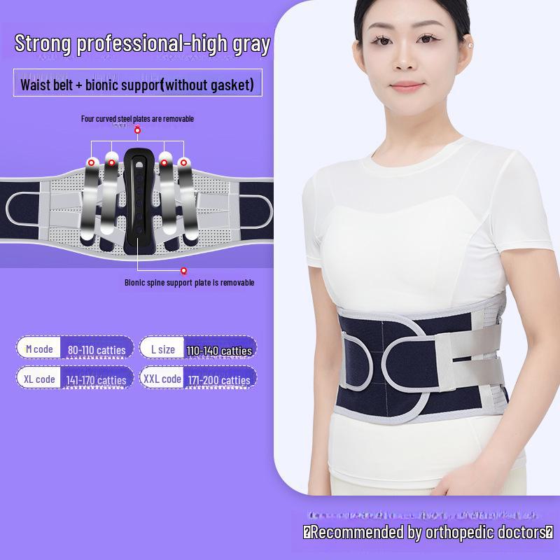 

Женский дышащий поясничный поддерживающий пояс при грыжах и растяжениях мышц XXL