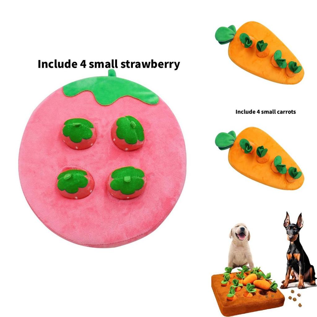 Carrot Fruit Plush Doll With Pp Cotton Filling For Kid And Pets