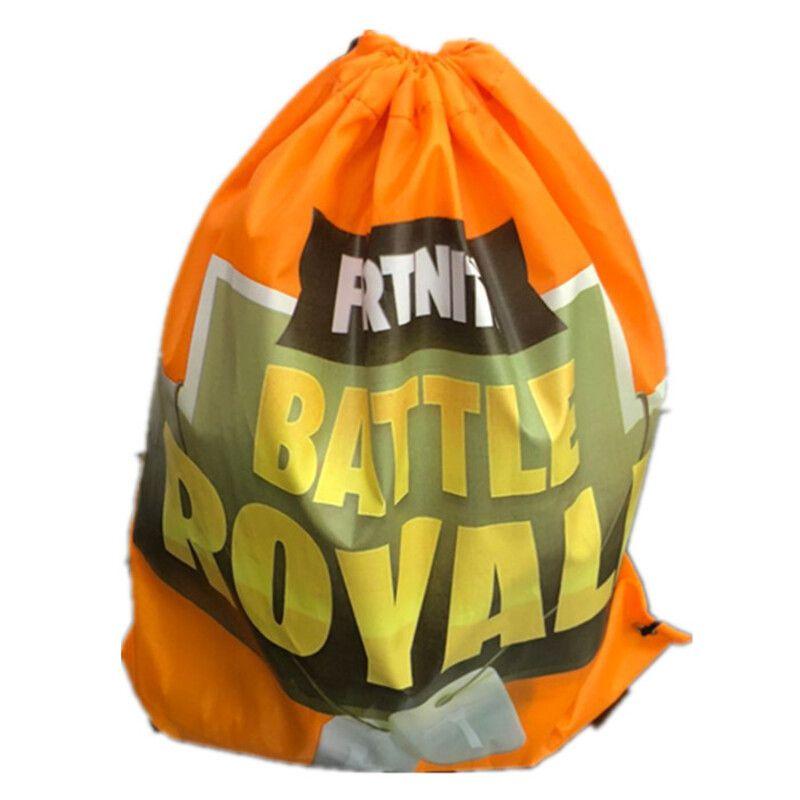 

Мешок на шнурке Fortnite для фанатов игры Простое и шикарное решение для хранения Orange