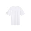 Nike Solid Color Logo Print Crew Neck Pullover Short Sleeve T-Shirt With Drop Shoulder Men Tops White FB9804-100