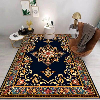 Style Area Rug High Abstract Flower Art Carpets for Living Room Bedroom Anti-Slip Floor Mat Kitchen Tapetes