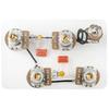 Musiclily Pro LP Standard Modern 60s PLUS Treble Bleed Prewired Kit for Les Paul Electric Guitars with Nickel Switches