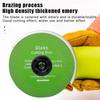 100/115/125MM Diamond Glass Cutting Disc For  Ceramic Tile Jade Crystal Grinding Blade Glass Cutting Sheet