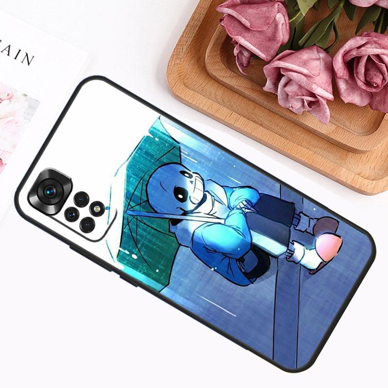 Game Undertale Sans Case For Xiaomi Redmi Note 12 8 9 10 11 Pro Note 12S 11S 10S 9S 9A 9C 9T 10A 10C 12C Cover