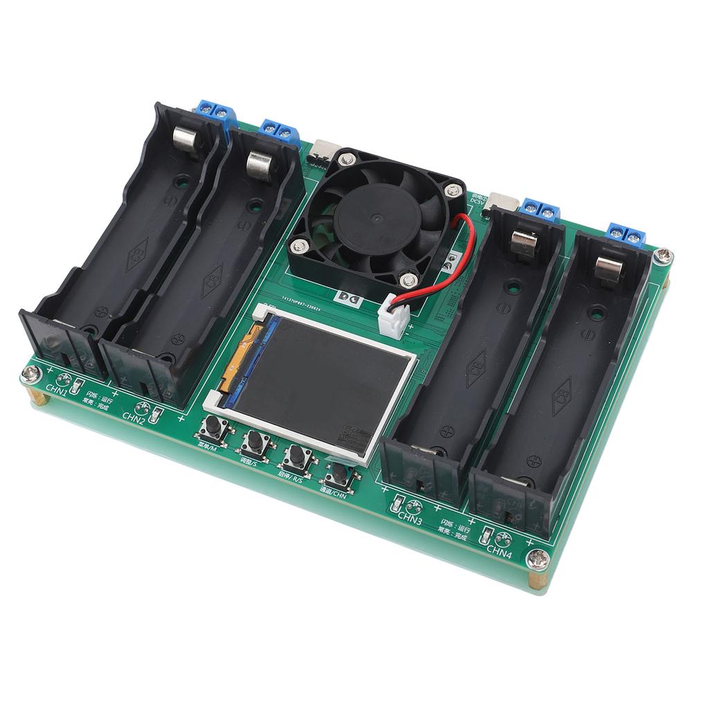18650 Battery Capacity Tester 4 Channel Automatic Cyclic Charging Discharging Battery Internal