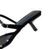 Grape Mother of the Same Style, Versatile Hot Diamond Temperament, Small Pointed Mesh Yarn, Breathable 6cm Thin Heel, Empty Sandals for Women In Summe