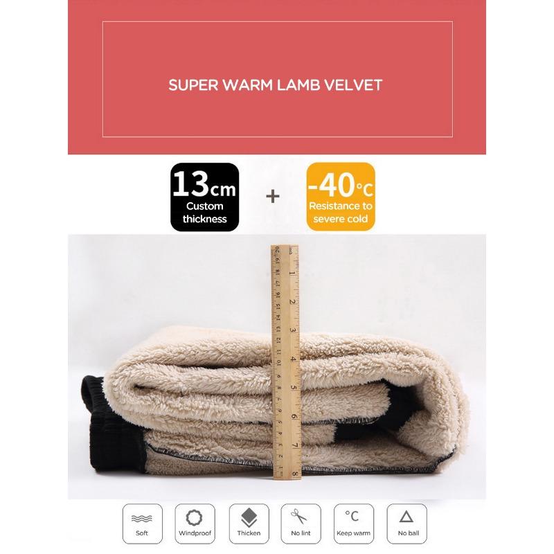 Women Winter Warm Leggings Thick Trousers Warm Fleece Plus Size Long Thicken Pants Fashion Casual Soild Color Leggings