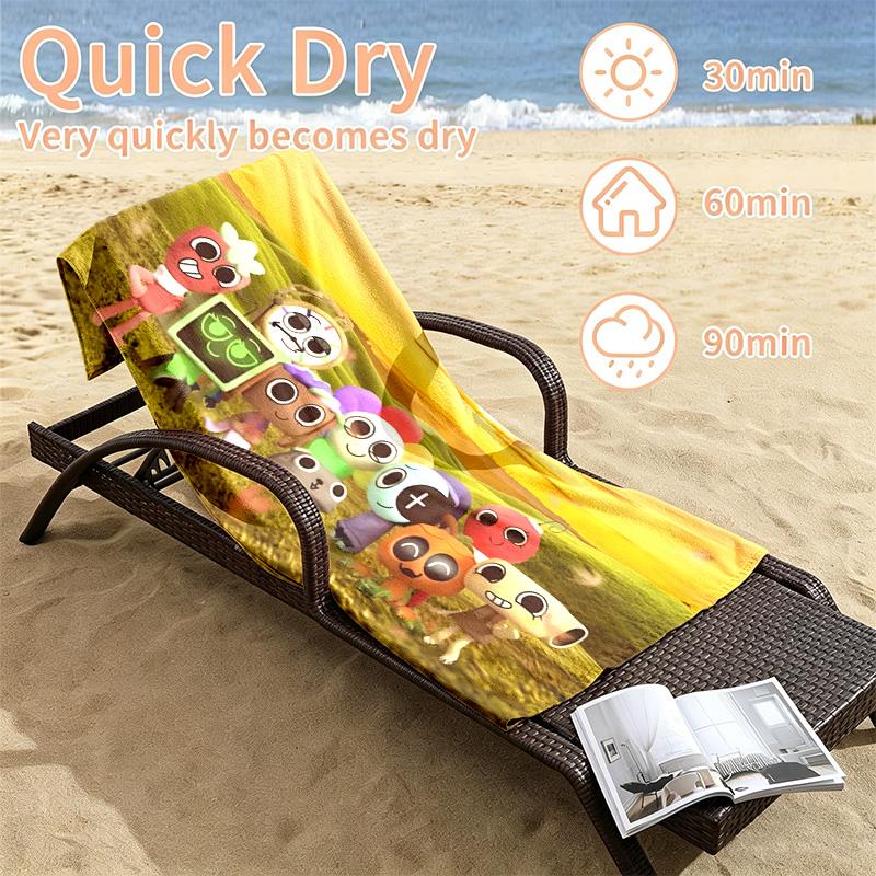 Dandys world Beach towels also serve as bath towels summer essential a musthave for the outdoors the beach and the pool