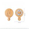 Creative Wood, Beer Bottle Opener, Bottle Opener, Magnetic Sticker, Shell Refrigerator Sticker, DIY Lid Opener