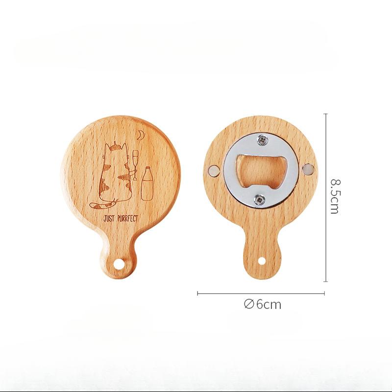 

Творческая древесина, открывалка для пивных бутылок, открывалка для бутылок, магнитная наклейка, наклейка на холодильник в виде ракушки, самодельная открывалка для крышек