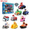 Toys Patrol Paw Pull Back Cars Vehicle Set Kids Birthday Xmas Collections Gifts