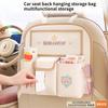 Car Seat Back Pocket Multi-functional Storage Bag Car Seat Back Hanging Garbage Bin Storage Car Interior Travel Accessories
