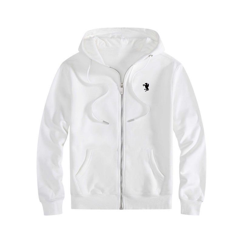 2025 Men s Cross-Border Hooded Zipper Cardigan: Fashionable Autumn/Winter Casual Sweatshirt for Europeans and Americans S