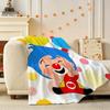 Coperta Plim Plim P-plim Cartoon 240g Leggera in Flanella, Morbido Plaid per Divano Camera da Letto