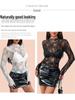 2025 Spring Elegant Women's Lace Trim Slimming Long Sleeve Top