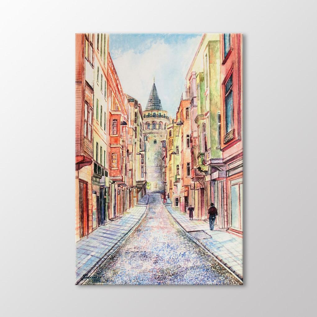 

Акварель, Картина Галатской башни