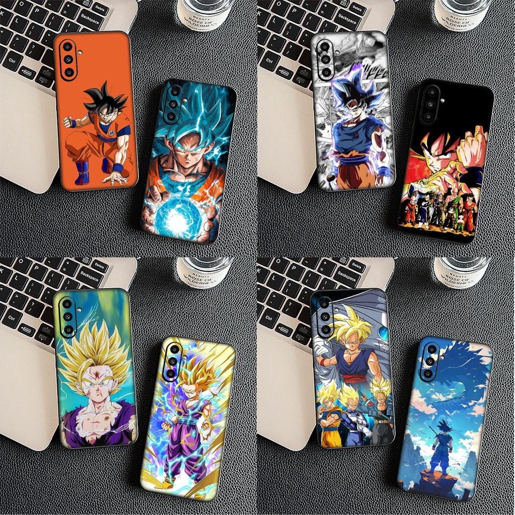 for Motorola Moto G86 G57 G67 G24 G15 G54 Power G13 G14 G34 G35 G45 G60 G53 G55 G64 G75 G72 Case Son Gohan Dragons Gokus Balls Z