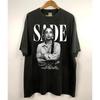 90er Vintage Sade Shirt, SADE Tour Rundhals-T-Shirt, Sade Popmusik Fan-Shirt, Traurig