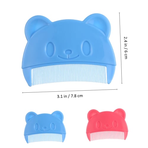 JOINPAYA 2-Piece Baby Comb, Cute Hair Comb, Baby Shampoo Brush, Toddler Comb, Baby Hair Brush, Fine Hair Comb, Toddler Hair Comb, Newborn Hair Brush,