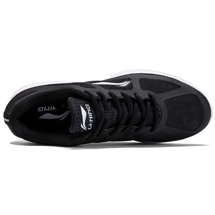 Li Ning Running Shoes Women Sneakers Black White ARBQ032-4