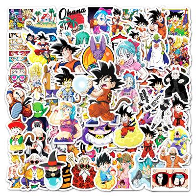 100 X Dragon Ball Stickers For Laptops Skateboards Motorcycle Cars Bike Luggage