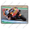Racing Driver & Rally Metal Tin Signs for Bar Man Cave