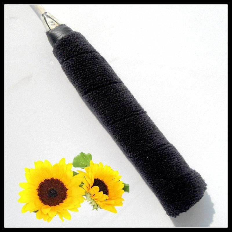 Hochwertige Tennis Badminton Schläger Übergriffe Baumwoll Handtuch Griffe Band Schweißabsorbierendes Griffband Schweißband