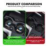 2pcs Car Water Cup Mats Carbon Fiber Coaster Non-Slip Pad For BMW M3 M5 X3 E93 F10 F20 F30 F40 F15 F25 F26 F31 F49 F86 wzdr27